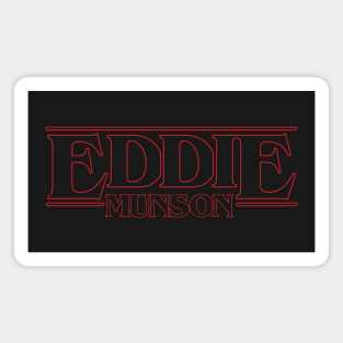 Some Stranger Eddie Shirt Traditional Magnet